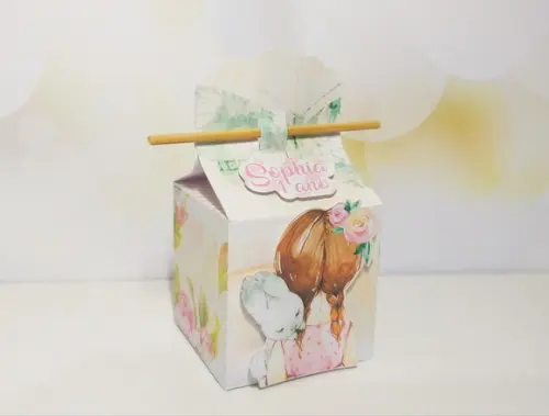 Kit Festa Personalizada Jardim Encantado Aquarela- 20 Itens