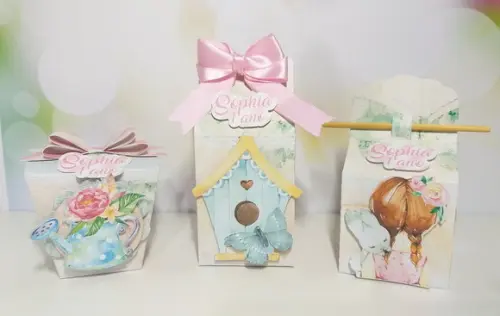 Kit Festa Personalizada Jardim Encantado Aquarela-50 Itens