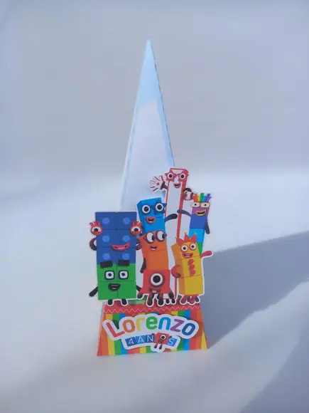 Kit Festa Personalizada Numberblocks -45 Itens