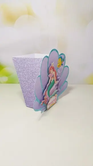 Kit Festa Personalizada Pequena Sereia 30 Itens