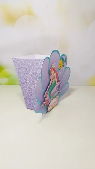 Kit Festa Personalizada Pequena Sereia 35 Itens