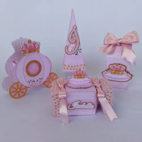 Kit Festa Personalizada Princesa Realeza-25 Itens
