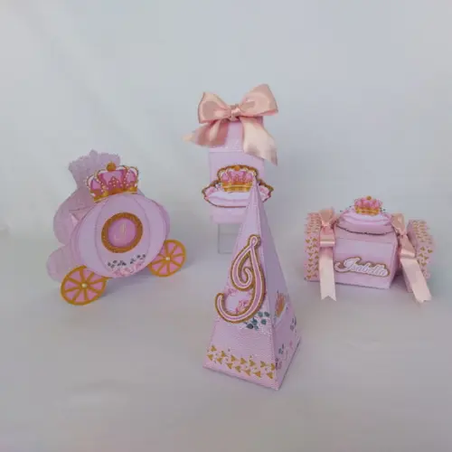 Kit Festa Personalizada Princesa Realeza-40 Itens