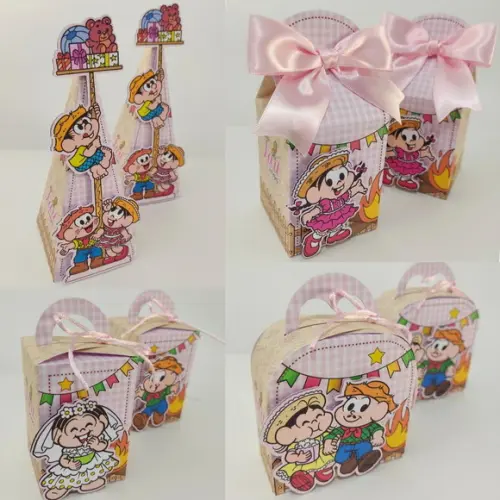 Kit Lembrancinhas Personalizadas Festa Junina 1- 20 Itens