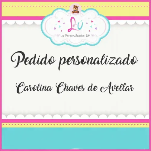 Pedido Personalizado Carolina- Safari