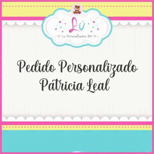 Pedido personalizado Patricia leal- Jardim -15 itens