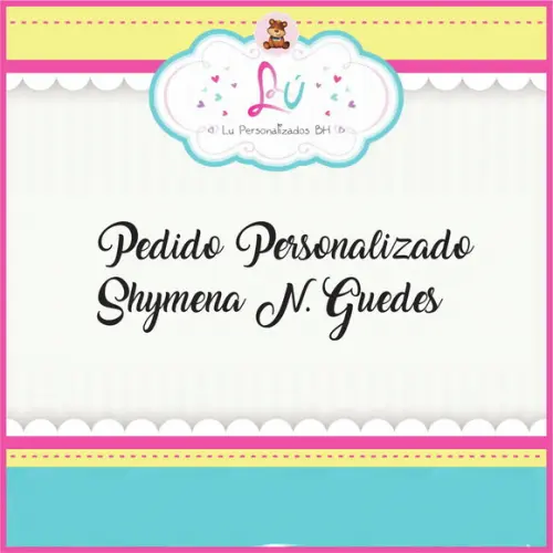 Pedido Personalizado Shymena N. Guedes - Pool Party