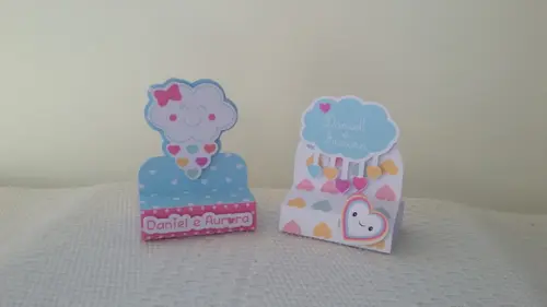 Porta Chocolate Chuva de Amor