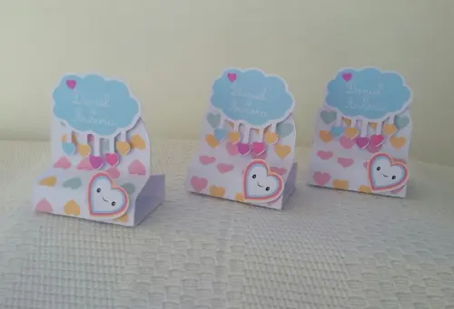 Porta Chocolate Chuva de Amor