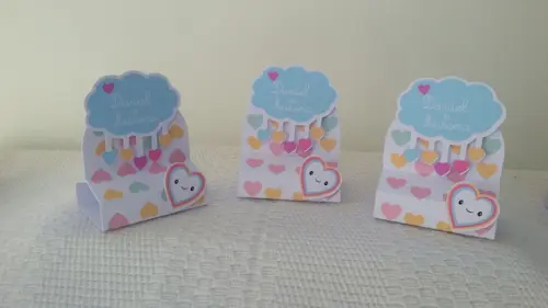 Porta Chocolate Chuva de Amor