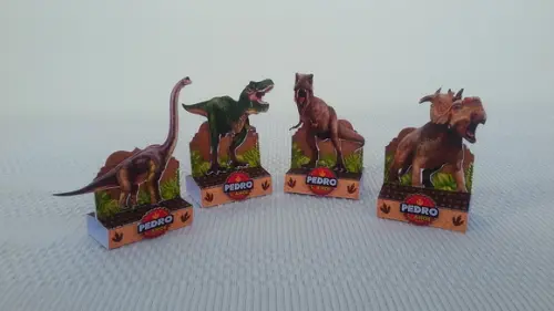Porta chocolate Dinossauros