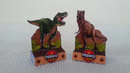 Porta chocolate Dinossauros