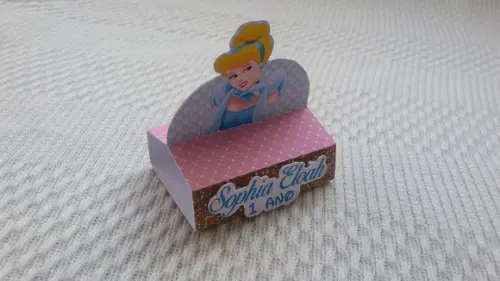 Porta Chocolate Cinderela