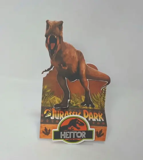 Porta Chocolate Dinossauros Jurassic Park