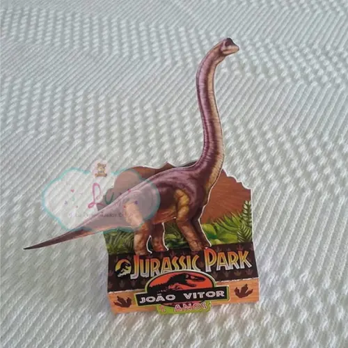 Porta Chocolate Dinossauros Jurassic Park