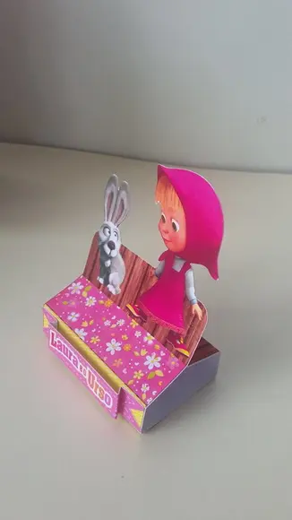 Porta Chocolate Duplo 3d