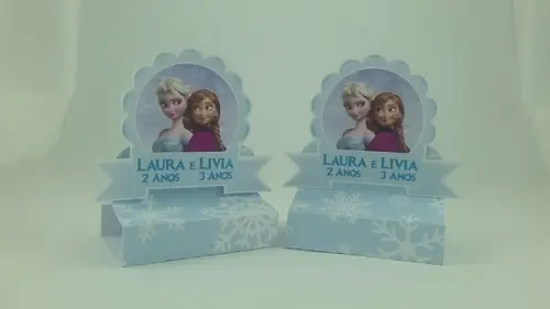 Porta Chocolate Duplo Frozen