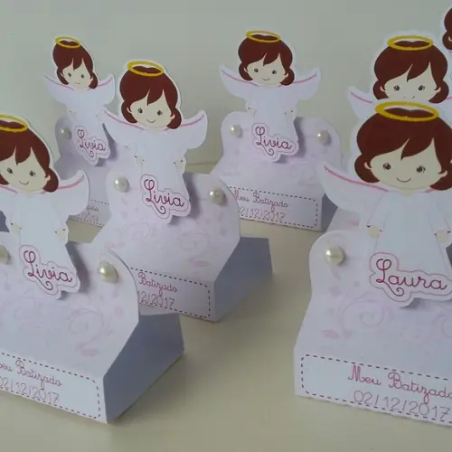 Porta Chocolate Duplo Anjinho