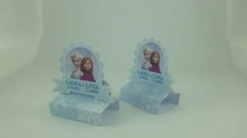 Porta Chocolate Duplo Frozen