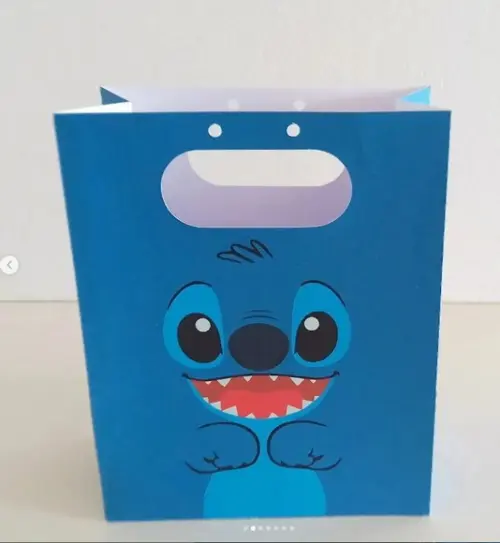 Sacolinha Lembrancinha Personalizada Stitch