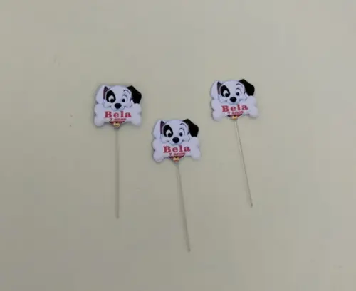 Topper para Doces 101 Dálmatas- 50 Unidades