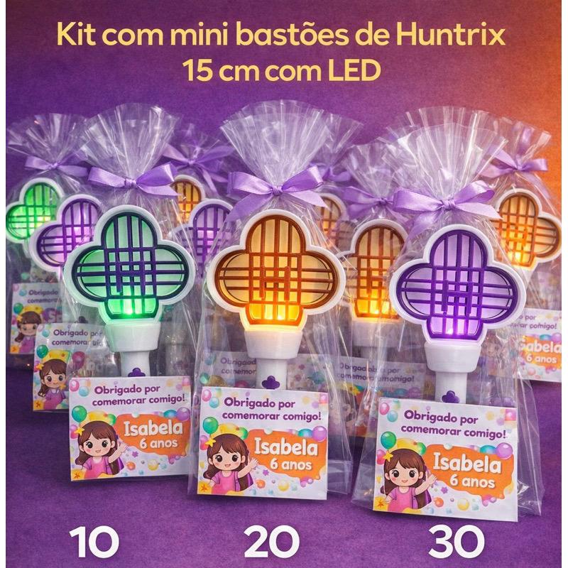 KIT 10 Bastão de Luz Huntrix Infantil– Festa & Lembrancinha