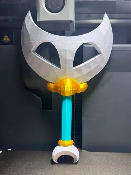 Máscara Sirius com Cetro, Inspirado em Brawl