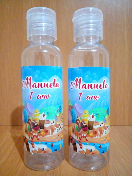 Álcool em Gel 60ml Personalizado - Doces