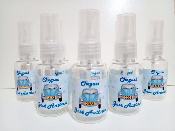 Frasco 30ml Personalizado Vazio Spray - Vários Temas Festa