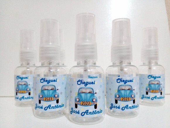 Frasco 30ml Personalizado Vazio Spray - Vários Temas Festa