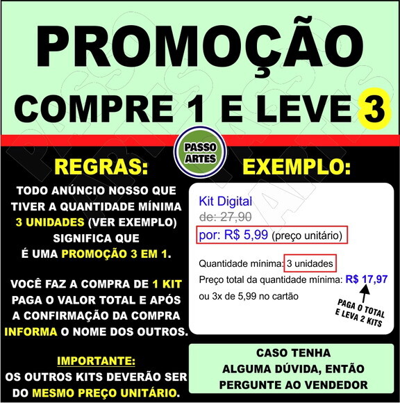 Kit Digital COMPRA 1 E LEVA 3 - COWGIRL