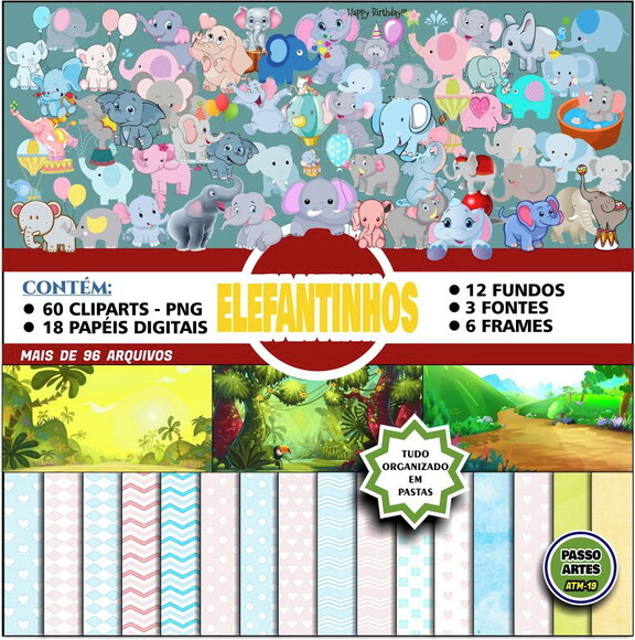 Kit Digital ELEFANTINHOS