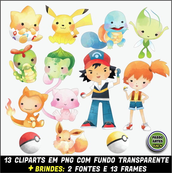 Kit Digital PROMO 2 EM 1 - POKEMON GO