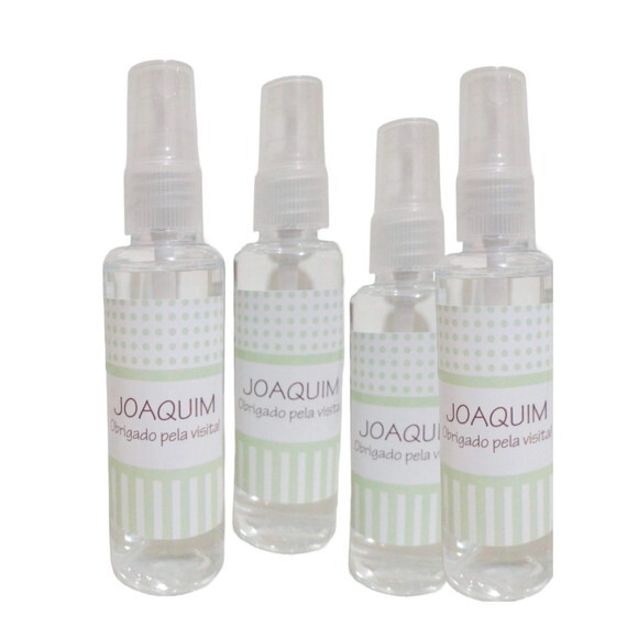 Mini-higienizador de 100ml - Spray - Casamentos e Eventos