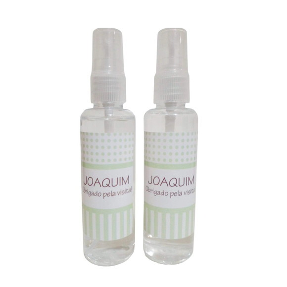 Mini-higienizador de 100ml - Spray - Casamentos e Eventos