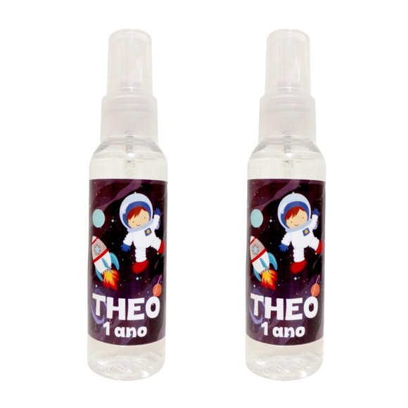 Mini-higienizador de 100ml - Spray - Diversos Temas