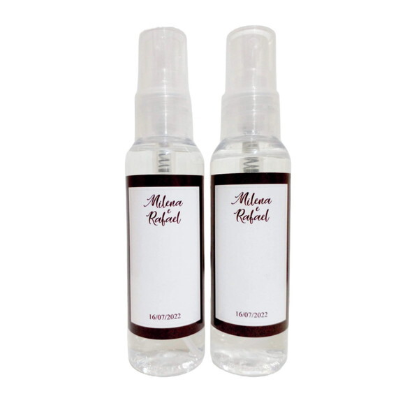 Mini-higienizador de 80ml - Spray - Diversos Temas
