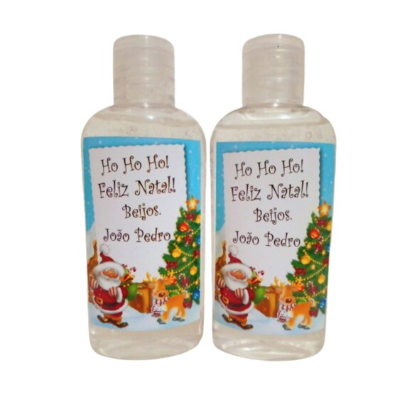 Mini-higienizador em Gel 50ml Personalizado -diversas Festas