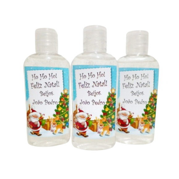 Mini-higienizador em Gel 60ml Personalizado - Eventos