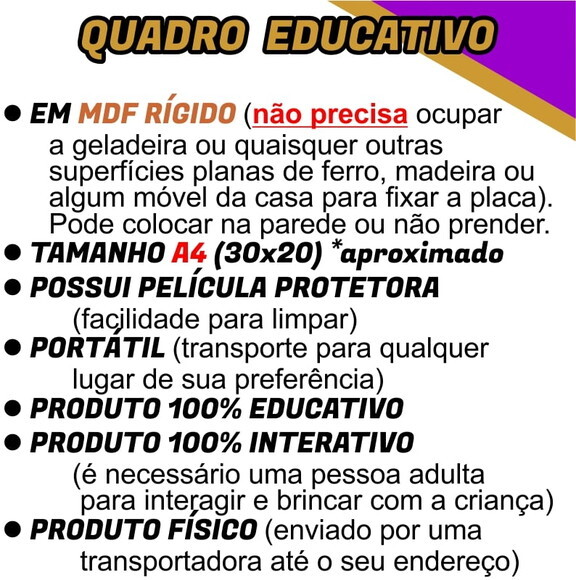 Quadro Como Foi Meu Comportamento - Fazendinha - mdf