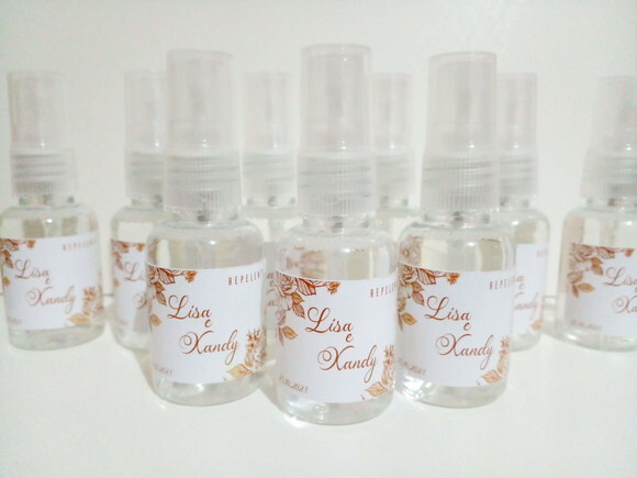Repelente Natural Citronela e Icaridina Spray 30ml Casamento