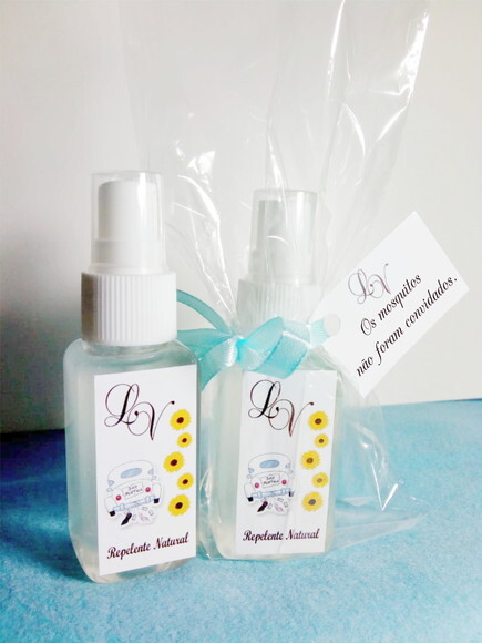 Repelente Natural de Citronela 40ml - Cetim- Vários Temas
