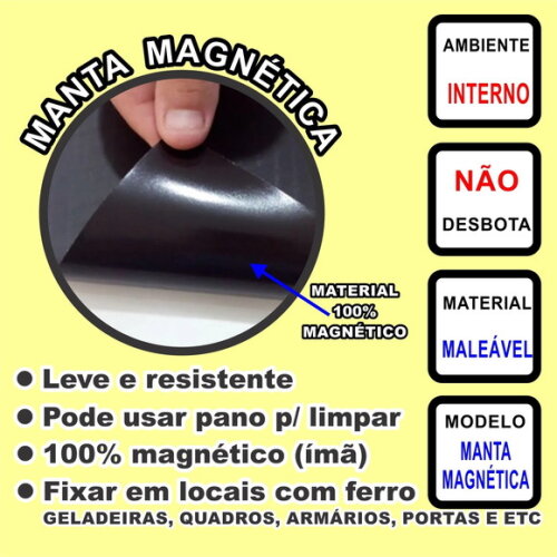 Calendário Montado Magnético Infantil - Jardim Encantado