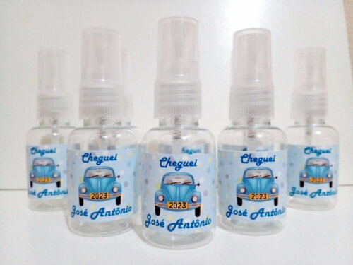 Frasco 30ml Personalizado Vazio Spray - Vários Temas Festa