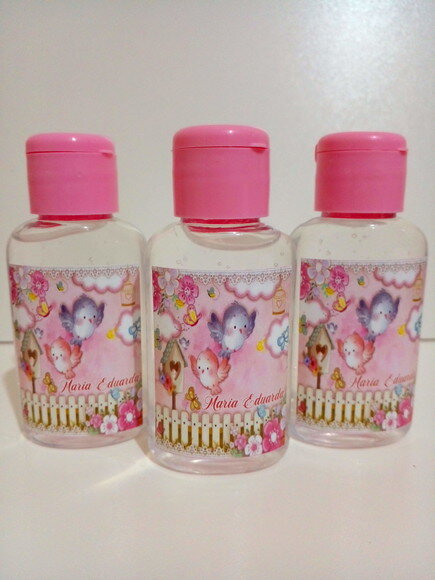 Frasco 35ml Personalizado Vazio Flip Top Vários Temas Festa
