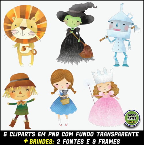 Kit Digital PROMO 2 EM 1 - O MÁGICO DE OZ