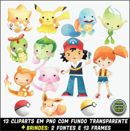 Kit Digital PROMO 2 EM 1 - POKEMON GO