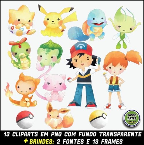 Kit Digital PROMO 3 EM 1 - POKEMON GO