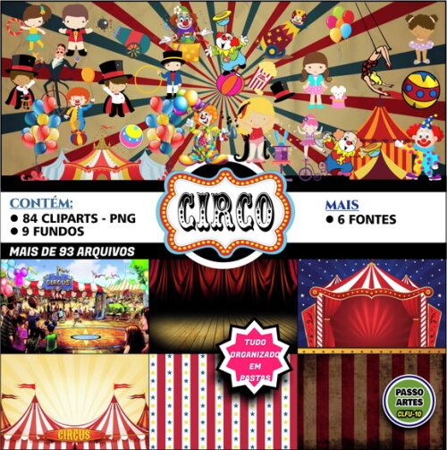 Kit Digital Temático CIRCO