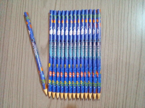 Lápis Personalizado para Festas e Eventos - Fundo do Mar 2